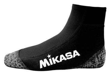 MIKASA Beach Socks, schwarz/weiß